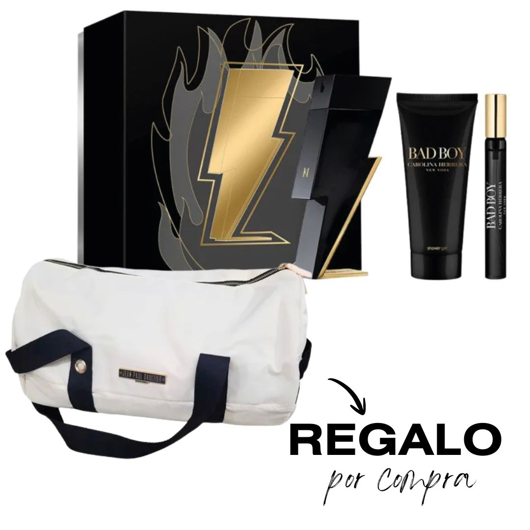 CAROLINA HERRERA COFRE BAD BOY EDT X 100 ML.